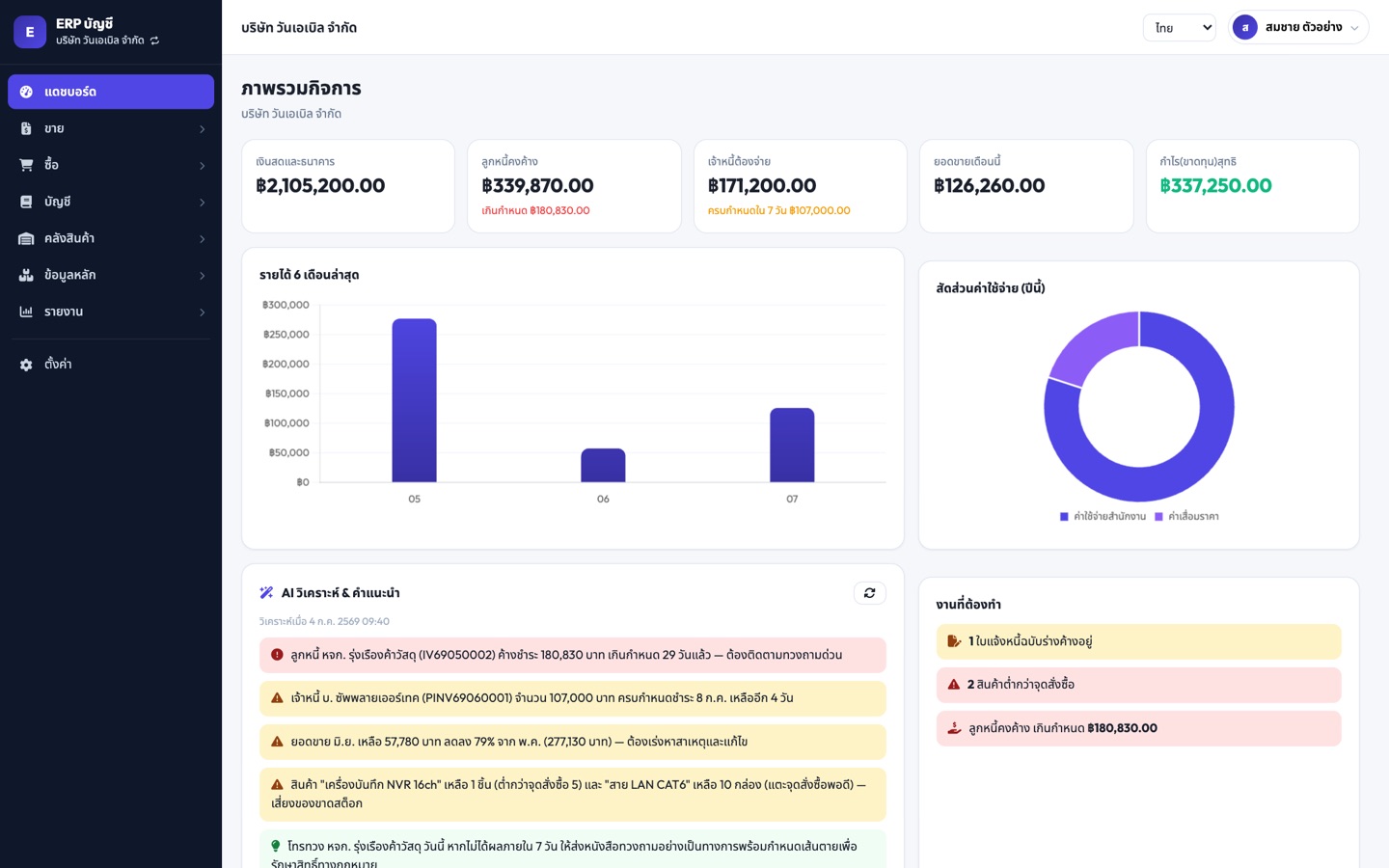 ERP Oneable — Business overview